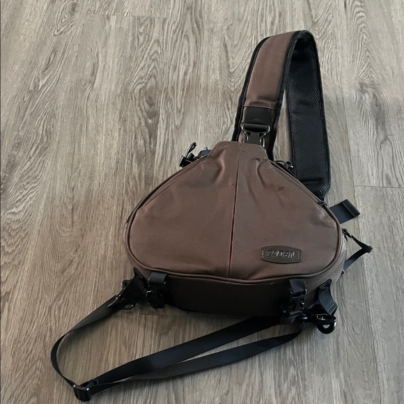 Stylish Browncamera Belt Bag for Men